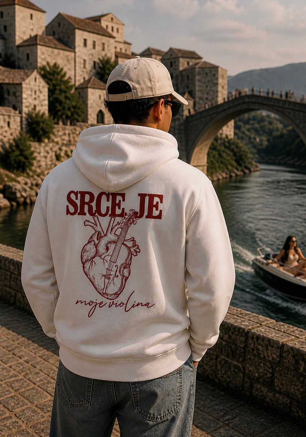 JBTS - Hoodie MOJE VIOLINA - UNISEX